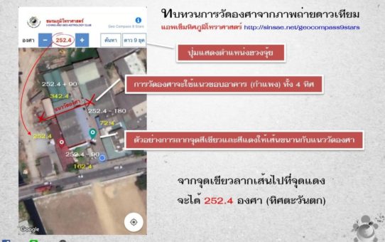 ประเมินตำแหน่งฮวงจุ้ยบ้านด้วยตนเอง