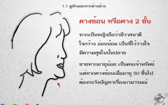วิธีดูโหงวเฮ้งปลายคาง